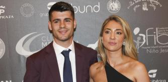 Alvaro Morata y Alice Campello