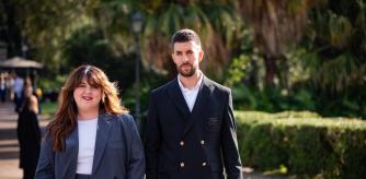 Broncano y Lalachus, en la recepción de los Ondas