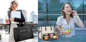 Bolsos con una parte que puede ser nevera, un 2 en 1 para el trabajo o la universidad