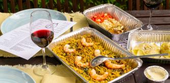 El delivery del restaurante Berlanga