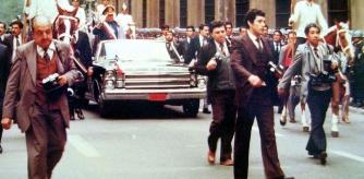 Desfile en celebración del aniversario del golpe de Estado, el 11 de septiembre de 1982.