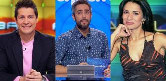 Jaime Cantizano, Roberto Leal y Silvia Jato. Los tres han presentado 'Pasapalabra' en A3.