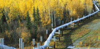 Tramo del oleoducto Keystone, que enlaza Canadá y Estados Unidos