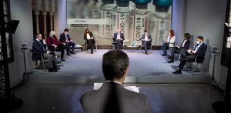 El minuto de oro del candidatos para el 14 F