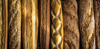 Distintos tipos de baguette.