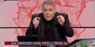 Antonio García Ferreras, en 'Al rojo vivo' de La Sexta