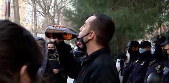 Los detenidos por los disturbios en Madrid recibidos con vítores a la salida del juzgado