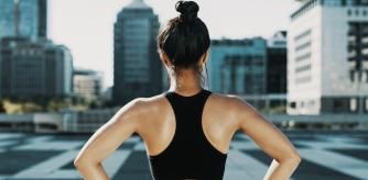 Sujetador deportivo.