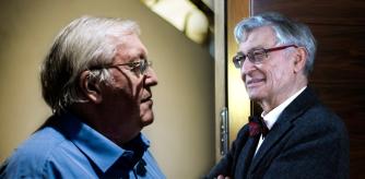 Paul Preston y Ángel Viñas, en un montaje fotográfico