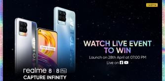 Salman Khan has had the chance to Capture Infinity, are you ready for 8? 
Presenting #realme8 & #realme8Pro with trendsetting features like: 


