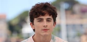 French-Us actor Timothee Chalamet poses during a photocall for the film 