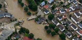 LV_ Las imágenes aéreas de las inundaciones en Alemania