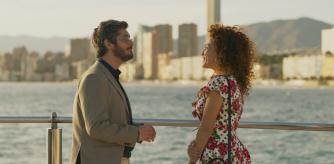 Antonio Pagudo y María Almudéver, en una imagen de la nueva serie