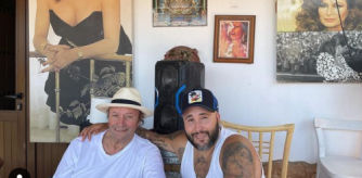 Amador Mohedano y Kiko Rivera en Chipiona