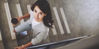 Subir escaleras, un ejercicio recomendado