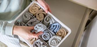 organizador de ropa interior.