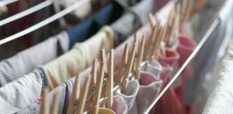 Tendedero de interior.