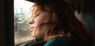 Seidi Haarla en una escena de 'Compartimento número 6'