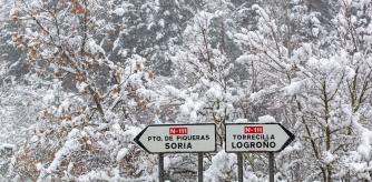 LV-La nieve azota el centro y norte peninsular con Teruel como la provincia más afectada