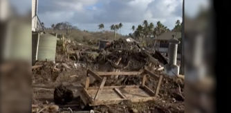 Imágenes de la capital de Tonga muestran la devastación tras la erupción y el tsunami