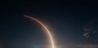 Despegue del SpaceX con 60 unidades de satélites de Internet Starlink en marzo de 2021.