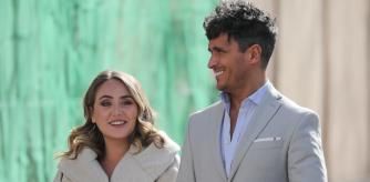 Rocío Flores Carrasco and male friend in Madrid, 10 February 2022.