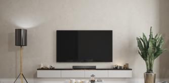 ´Salón decorado al estilo nórdico