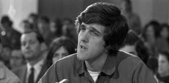 John Forbes Kerry (born December 11, 1943) is an American politician who is the 68th and current United States Secretary of State. More on this topic: https://www.amazon.com/gp/search?ie=UTF8&tag=tra0c7-20&linkCode=ur2&linkId=dcbf07866a9876e241902996e21b8823&camp=1789&creative=9325&index=books&keywords=john%20kerry%20vietnam

He served as a United States Senator from Massachusetts from 1985 to 2013, and was chairman of the Senate Foreign Relations Committee. Kerry was the presidential nominee of the Democratic Party in the 2004 Presidential Election but lost to incumbent George W. Bush.

The son of an Army Air Corps veteran, Kerry was born in Aurora, Colorado. He attended boarding school in Massachusetts and New Hampshire and went on to graduate from Yale University class of 1966, where he majored in political science and became a member of the influential Skull and Bones secret society. He enlisted in the Naval Reserve in 1966, and during 1968--1969 served an abbreviated four-month tour of duty in South Vietnam as officer-in-charge (OIC) of a Swift Boat. For that service, he was awarded combat medals that include the Silver Star, Bronze Star, and three Purple Hearts. Securing an early return to the United States, Kerry joined the Vietnam Veterans Against the War in which he served as a nationally recognized spokesman and as an outspoken opponent of the Vietnam War. He appeared before the Senate Committee on Foreign Affairs where he deemed United States war policy in Vietnam to be the cause of 