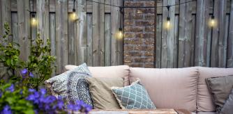 La iluminación de la terraza es fundamental para la decoración de este espacio