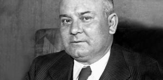 El anarcosindicalista Joan Peiró, ministro de Industria en el gobierno de Largo Caballero. Madrid, c. septiembre de 1936.