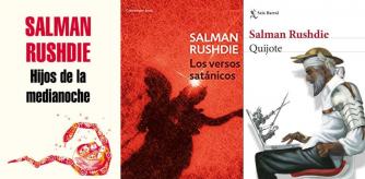 Algunos de los títulos de Rushdie