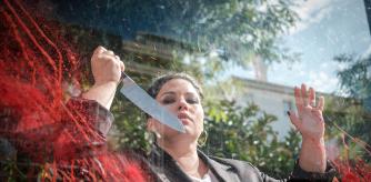 La actriz protagoniza 'Cerdita', de Carlota Pereda