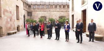 Aragonès emplaza a los nuevos consellers a trabajar para