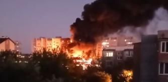 Imagen de la zona en la que impacto en caza, en Irkutsk, en Siberia.