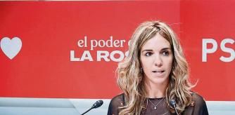 Roda de premsa de la portaveu del PSC, Èlia Tortolero