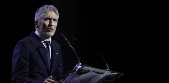 El ministro del Interior, Fernando Grande-Marlaska, durante el acto conmemorativo por el trigésimo aniversario de la Oficina de Asilo y Refugio