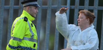 <<enter caption here>> on January 8, 2013 in Coatbridge, Scotland.