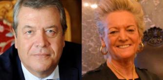 Los magistrados César Tolosa y María Luisa Segoviano