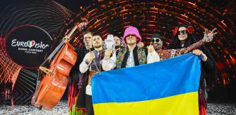 Miembros de la Kalush Orchestra, ganadora del último festival de Eurovisión
