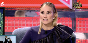 Alba Carrillo se ha sentado en el programa presentado por María Patiño para someterse a un test de personalidad
