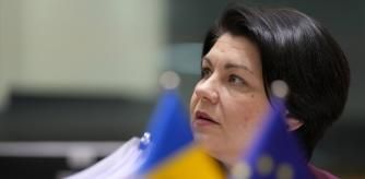 La primera ministra dimisionaria moldava, Natalia Gavrilita, el pasado 7 de febrero