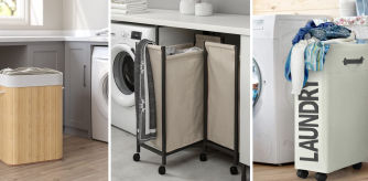 Cestos para ropa sucia.