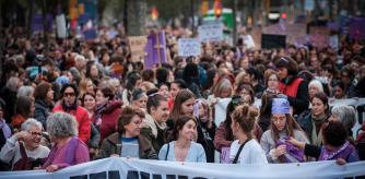 8M manifestación Barcelona