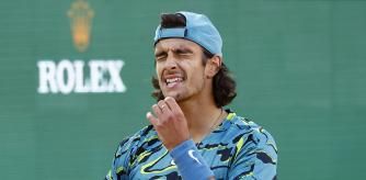 Lorenzo Musetti, este jueves en Montecarlo