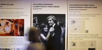 Homenaje a Albert Ràfols en la Escola Eina de Barcelona , 9 de Mayo de 2023. (Joan Mateu Parra / Shooting )