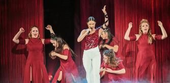 Blanca Paloma of Spain performs during dress rehearsals at the Eurovision Song Contest in Liverpool, England, Wednesday, May 10, 2023. (AP Photo/Martin Meissner)