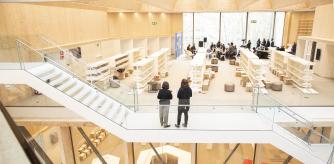 Nueva biblioteca municipal García Marquez en la calle Concilio de Trento