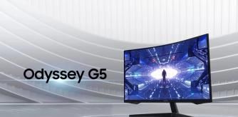 Play your Odyssey. 
 
To keep you at the top of your game, the G5 has a 1000R curved screen, WQHD, HDR10, 1ms Response Time, 144Hz Refresh Rate, AMD FreeSync Premium, and futuristic design. 

Winning is built into its DNA, so you always have a competitive edge.
Learn more: smsng.co/Odyssey-G5