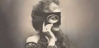 La condesa de Castiglione en una foto de entre 1863 y 1866.