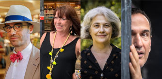 Juan Carlos Galindo, Pilar Sánchez Vicente, Rosa Ribas y Roberto Santiago